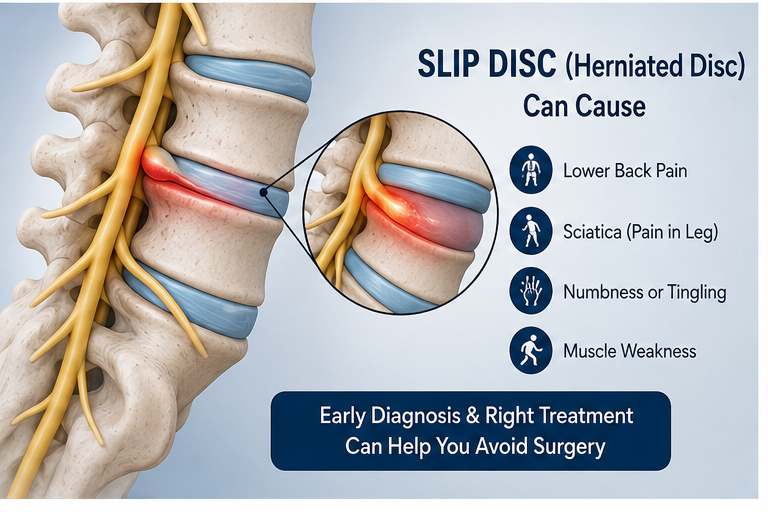 Slip Disc Treatment Without Surgery